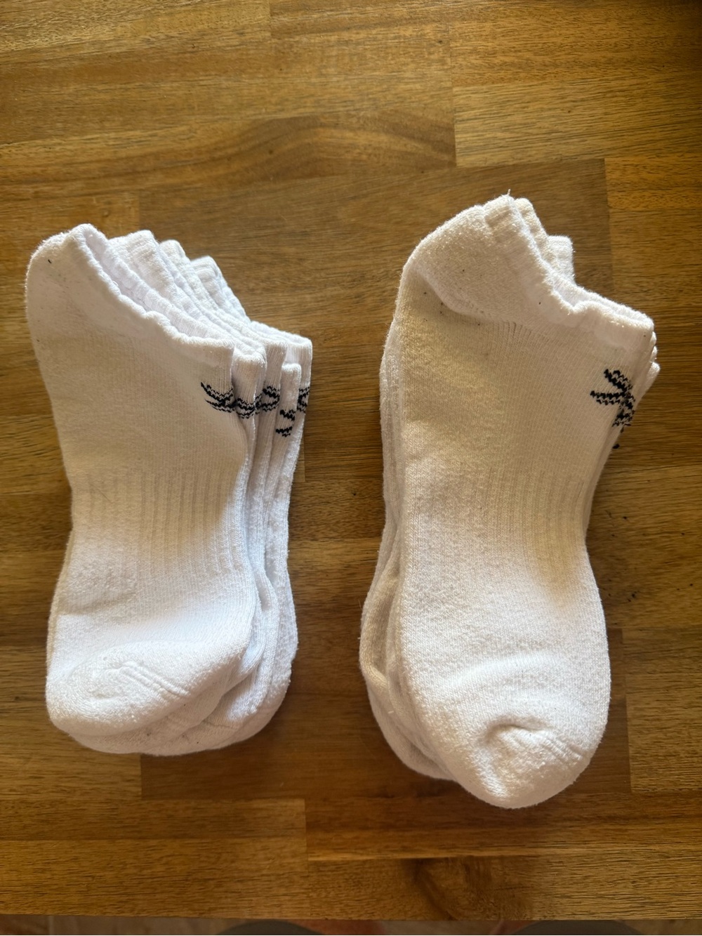 Men's Xersion QuickDry White Ankle Socks 9 Pairs Size 12